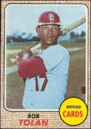 1968 Topps Baseball Cards      084      Bob Tolan